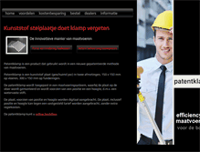 Tablet Screenshot of patentklamp.nl